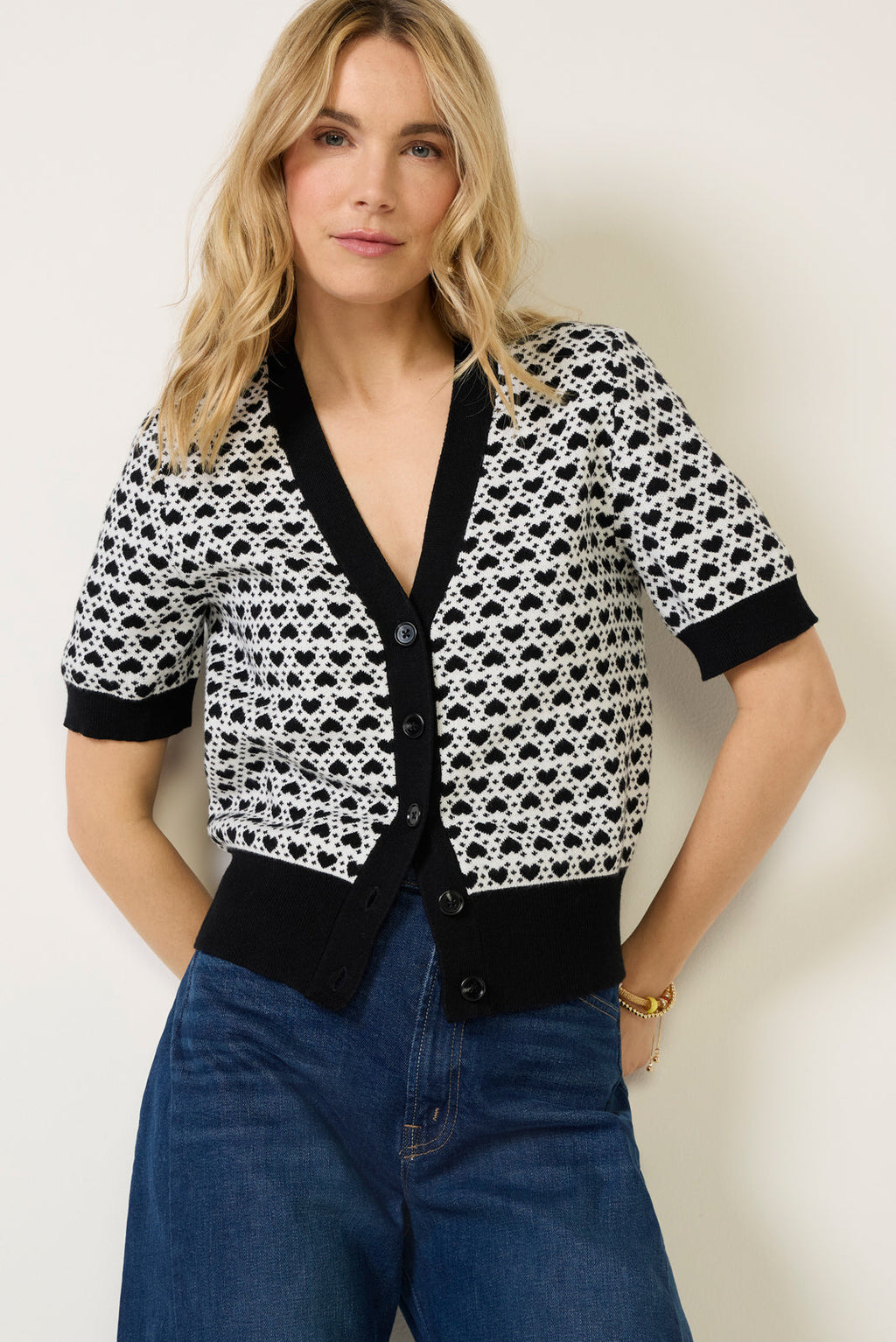 Women's Lillie Heart Cardigan