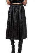 Mel Midi Skirt In Black