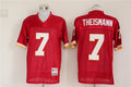 Men's Washington Redskins Joe Theismann Mitchell & Ness Burgundy Legacy Replica Jersey1