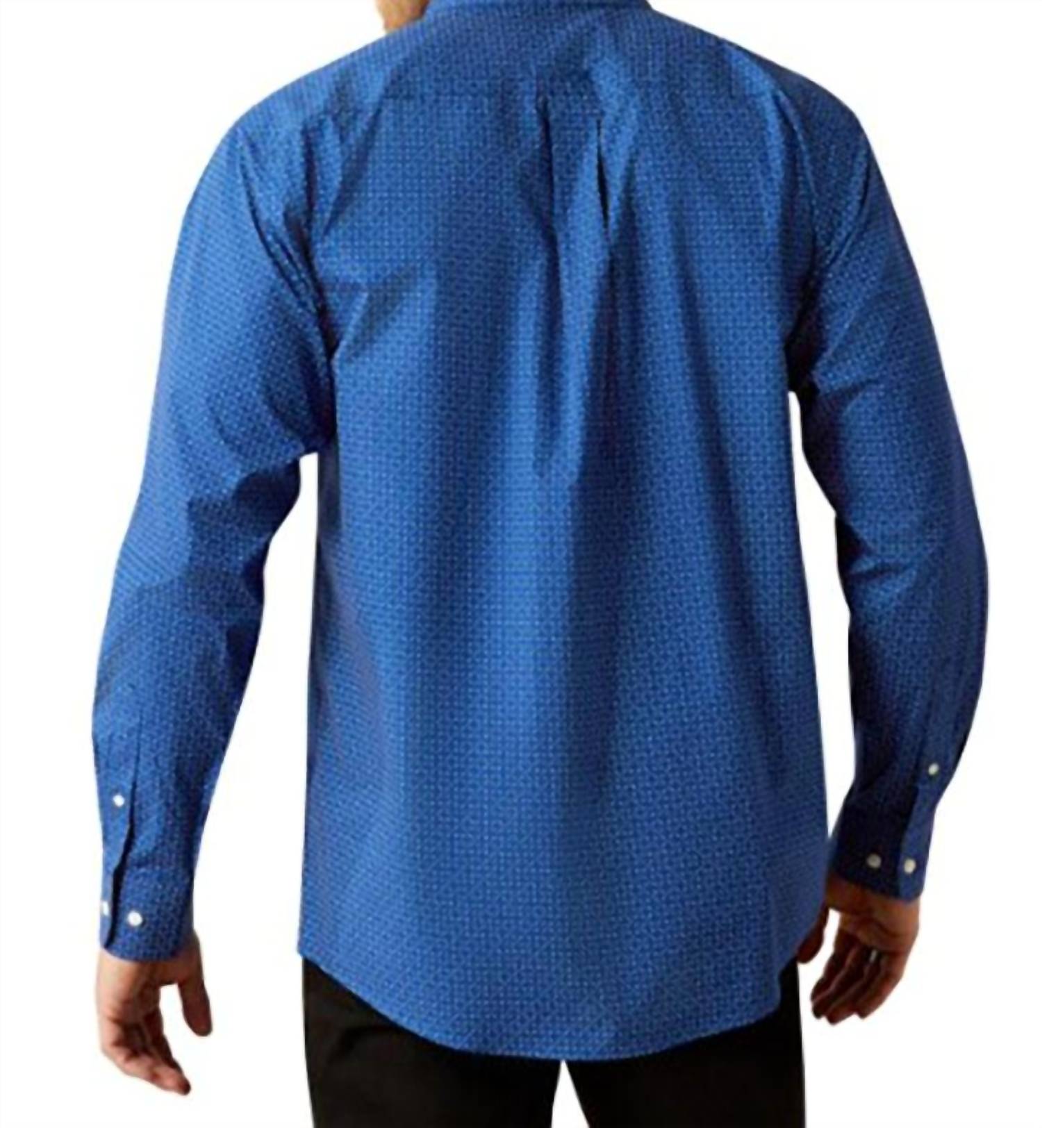 Men's Wrinkle Free Brodie Shirt In Navy