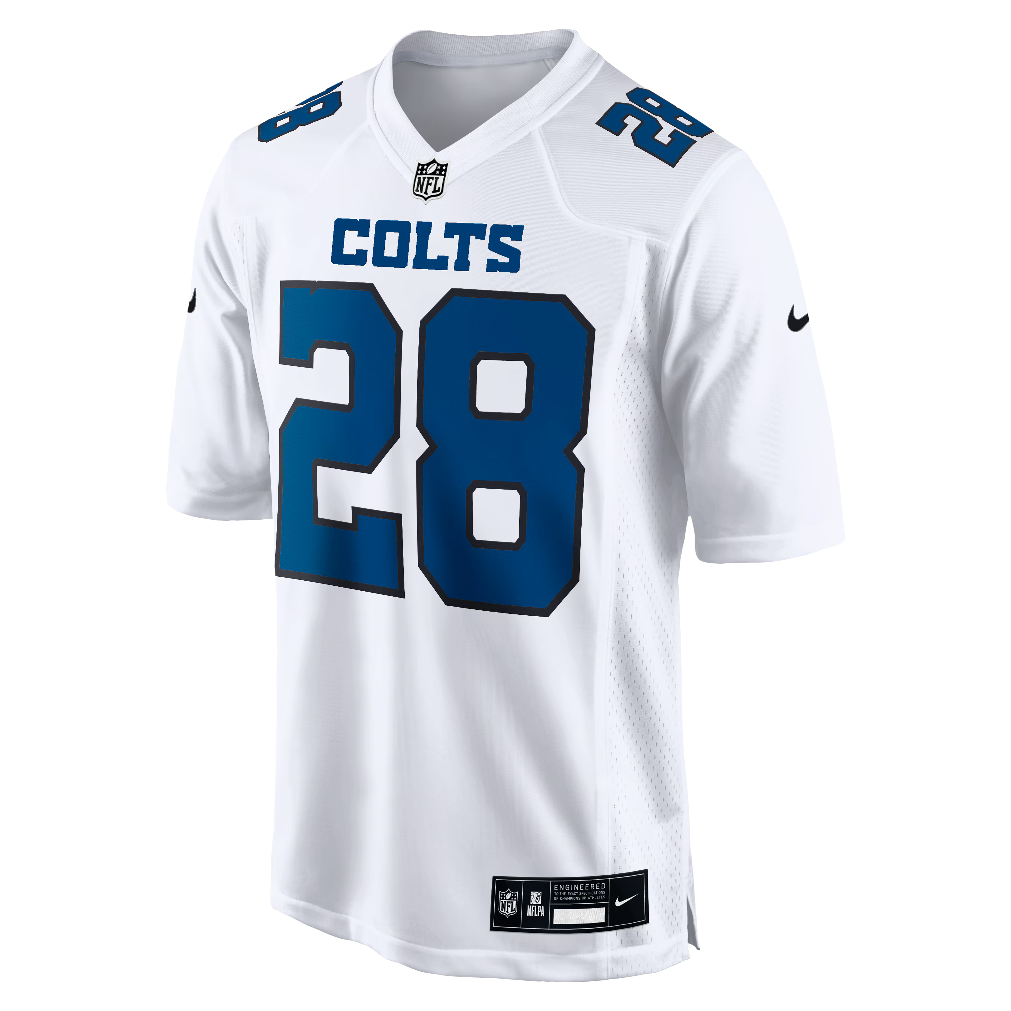 Indianapolis Colts Jonathan Taylor Tundra White Fashion Game Jersey