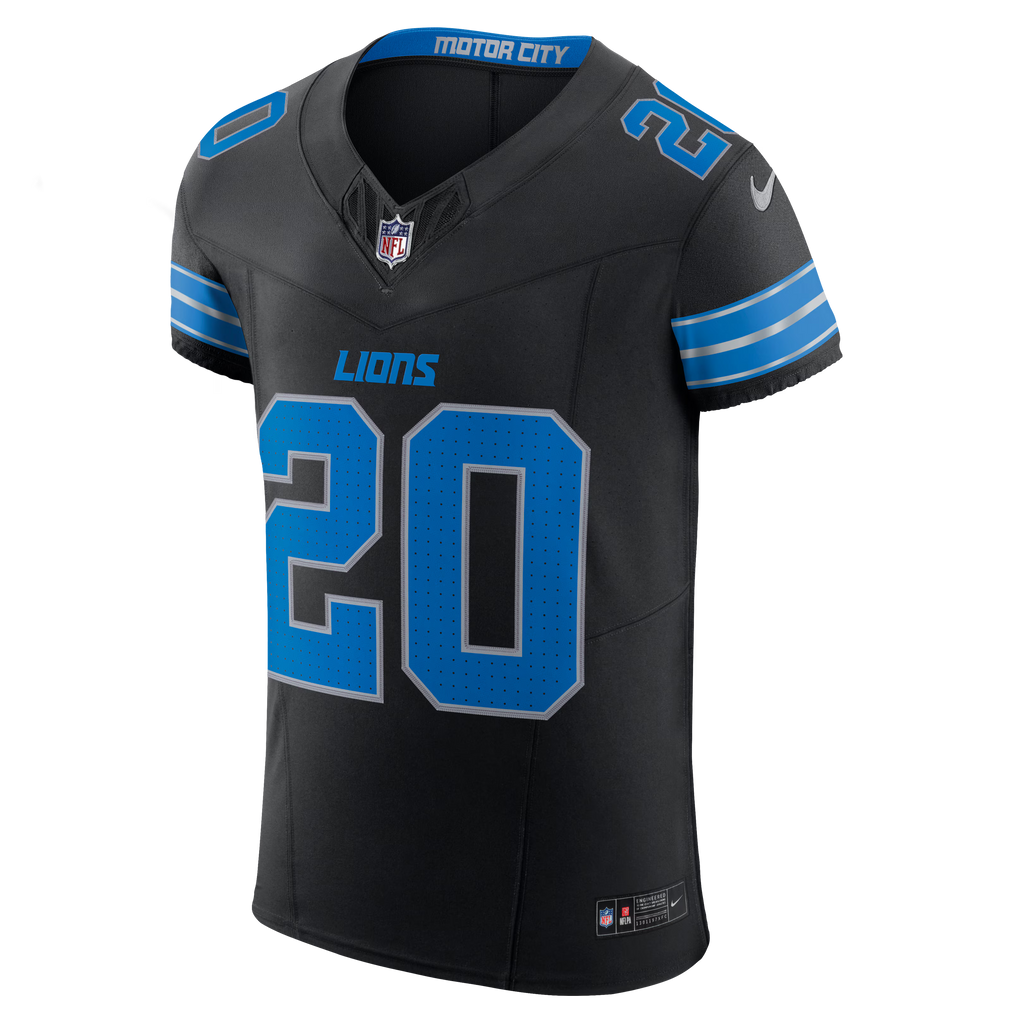 Detroit Lions Barry Sanders Black Alternate Vapor F.U.S.E. Elite Jersey
