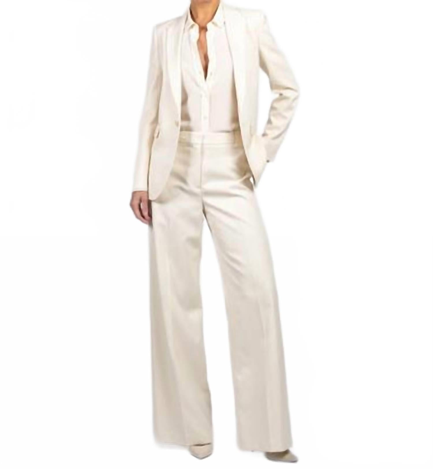 Anabel Tailored Jacket In Stone