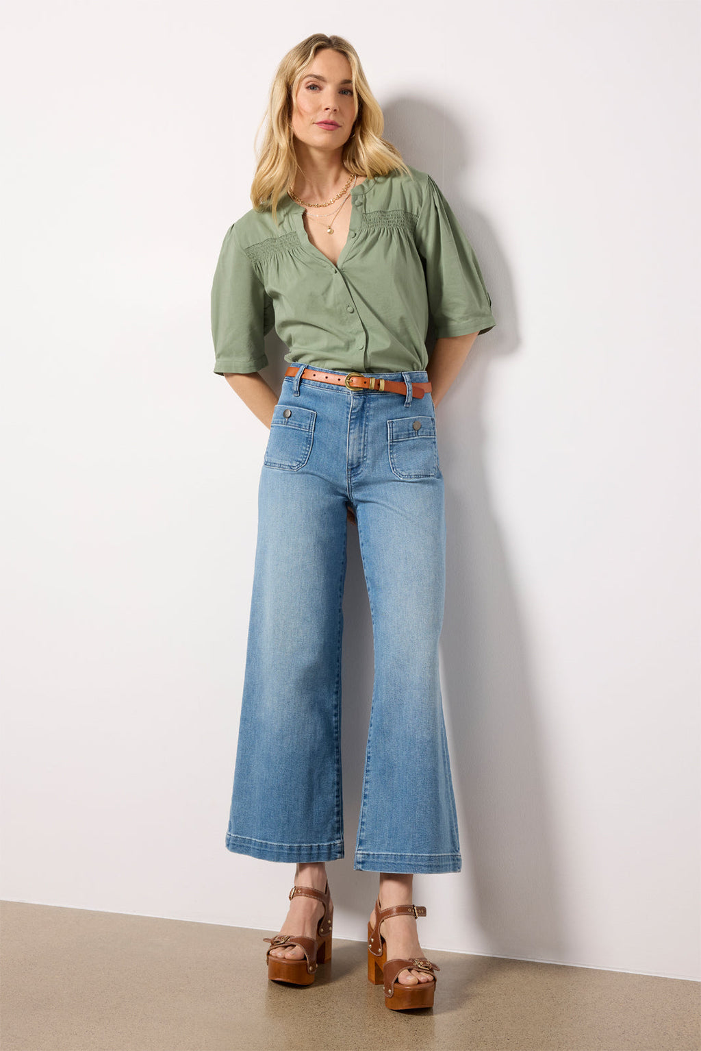 Women's Meg w Patch Pockets Jeans