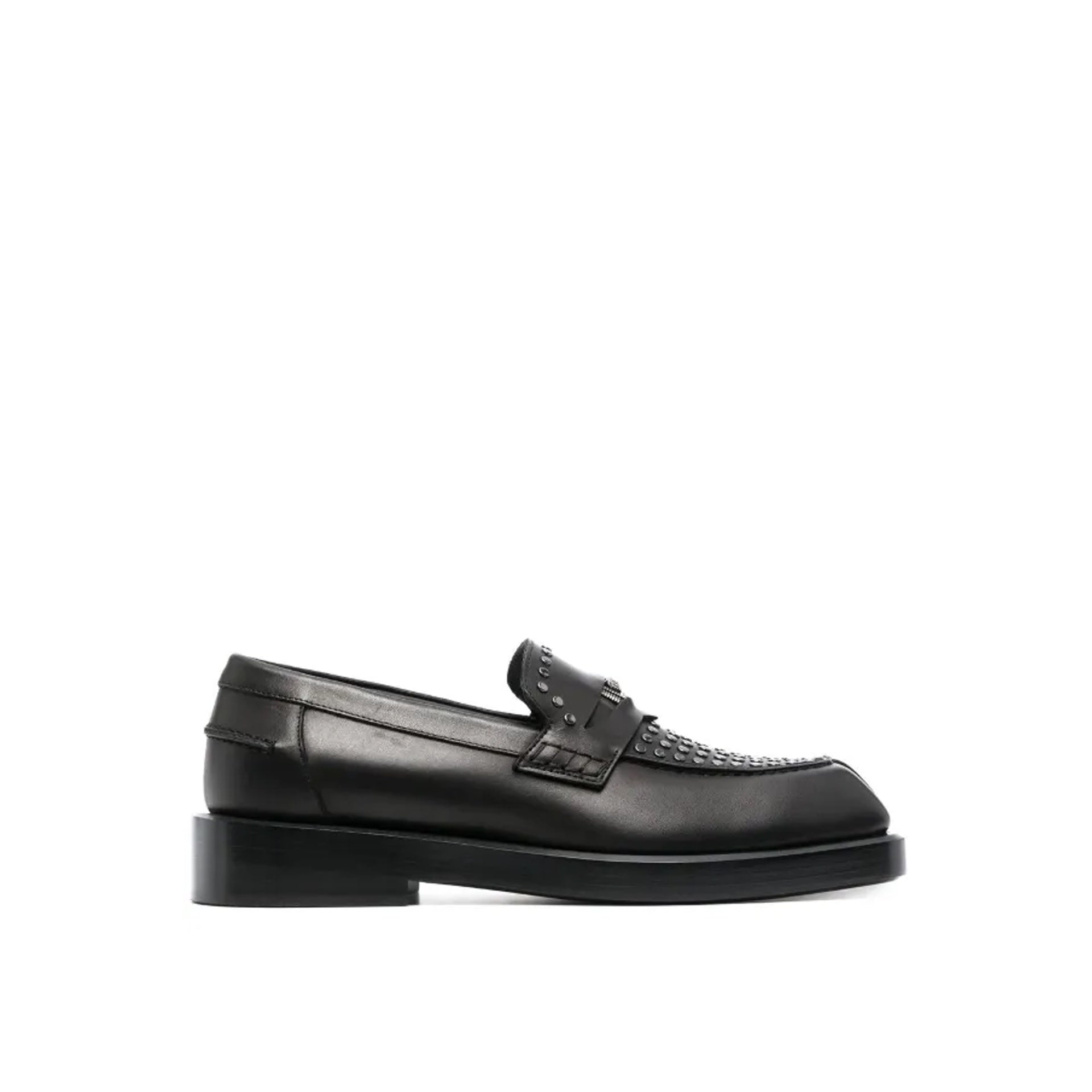 Versace Medusa Leather Loafers Men