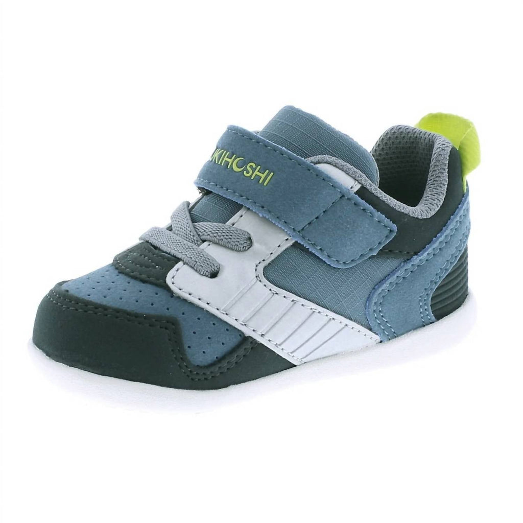 Boys Racer Shoes In Sea/lime