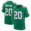 Philadelphia Eagles Brian Dawkins Kelly Green Alternate Retired Player Game Jersey