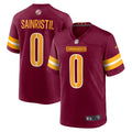 Washington Commanders Mike Sainristil Burgundy Game Jersey