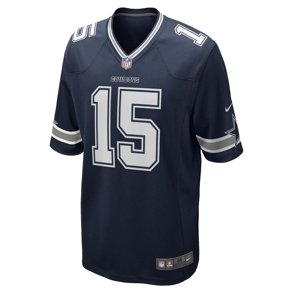Dallas Cowboys Ezekiel Elliott Navy Team Game Jersey