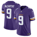 Minnesota Vikings J.J. McCarthy Purple Vapor F.U.S.E. Limited Jersey