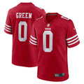 San Francisco 49ers Renardo Green Scarlet Game Jersey