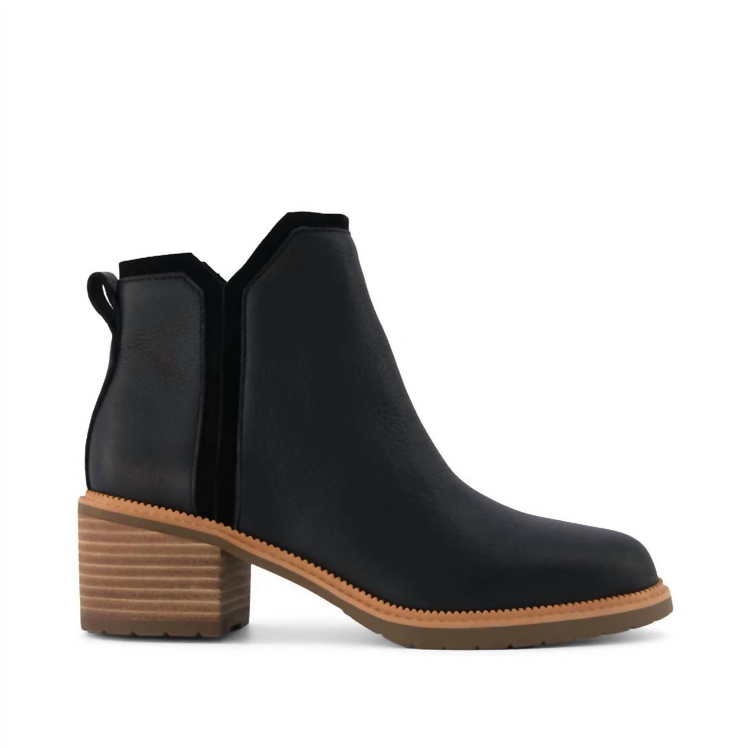 Women's Hailey Heeled Boot In Black