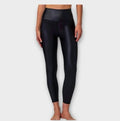 Ada Wet Look Leggings In Blk