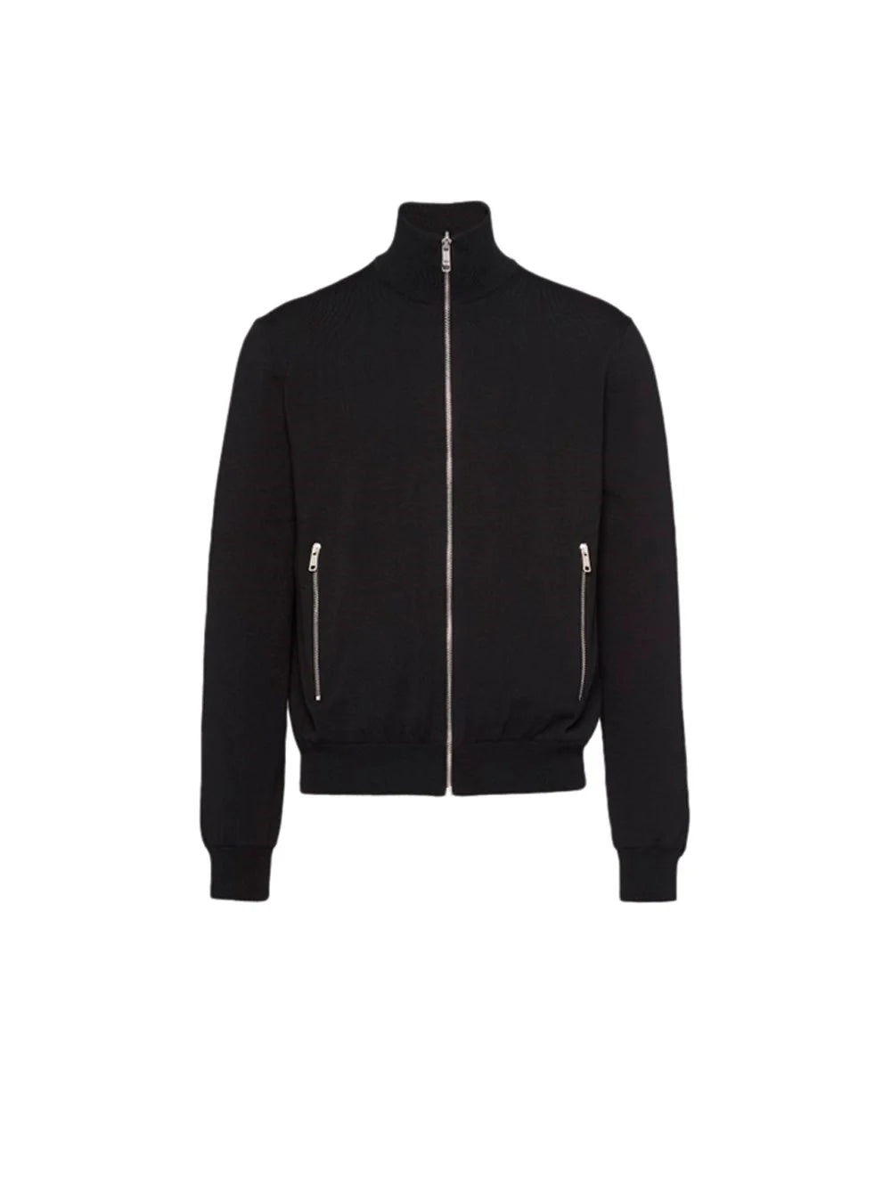 Prada Men Reversible Wool And Re-Nylon Jacket