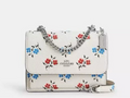NWT Coach Leather Mini Klare Crossbody Bag With Floral Print