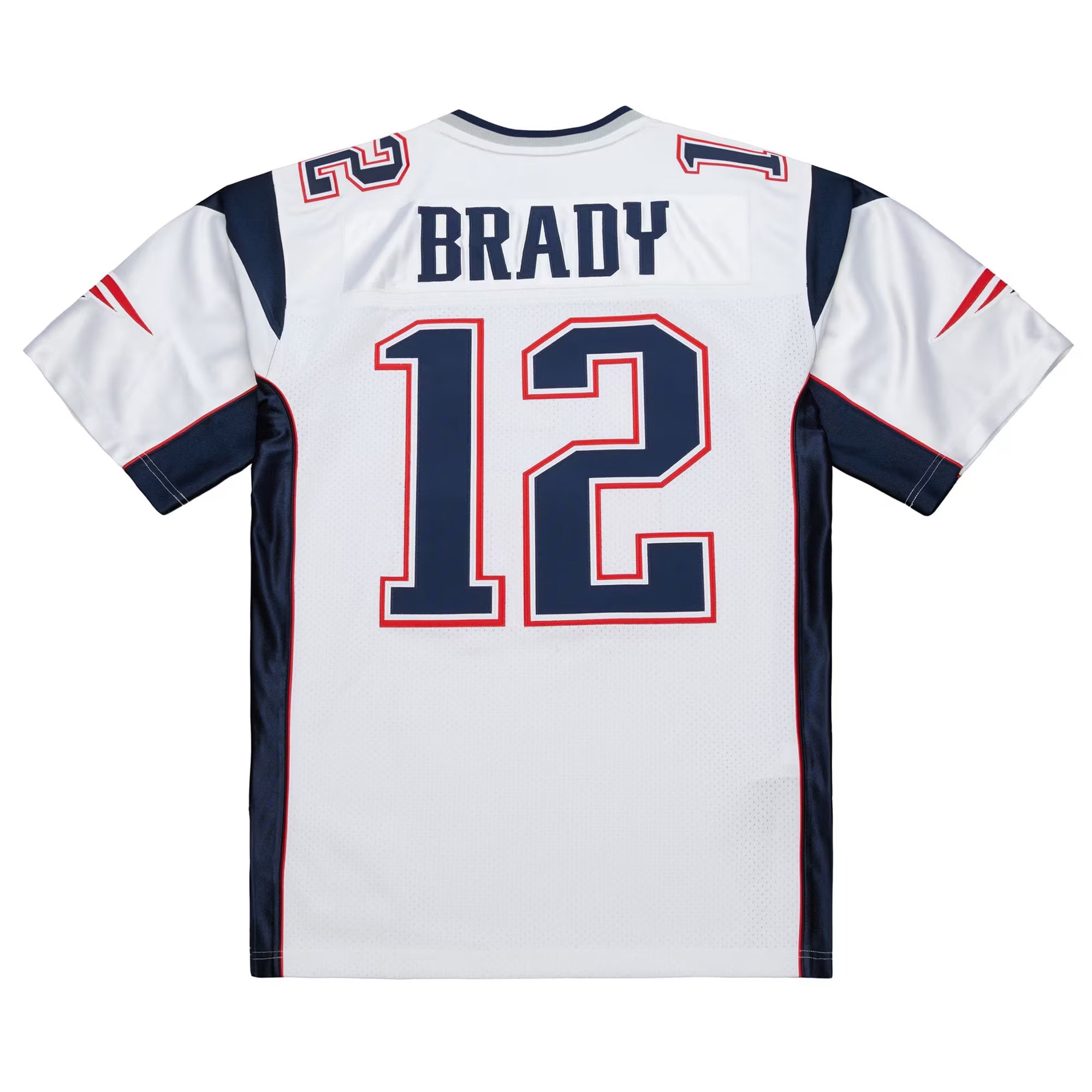 New England Patriots Tom Brady Mitchell & Ness White 2000 Big & Tall Legacy Replica Jersey