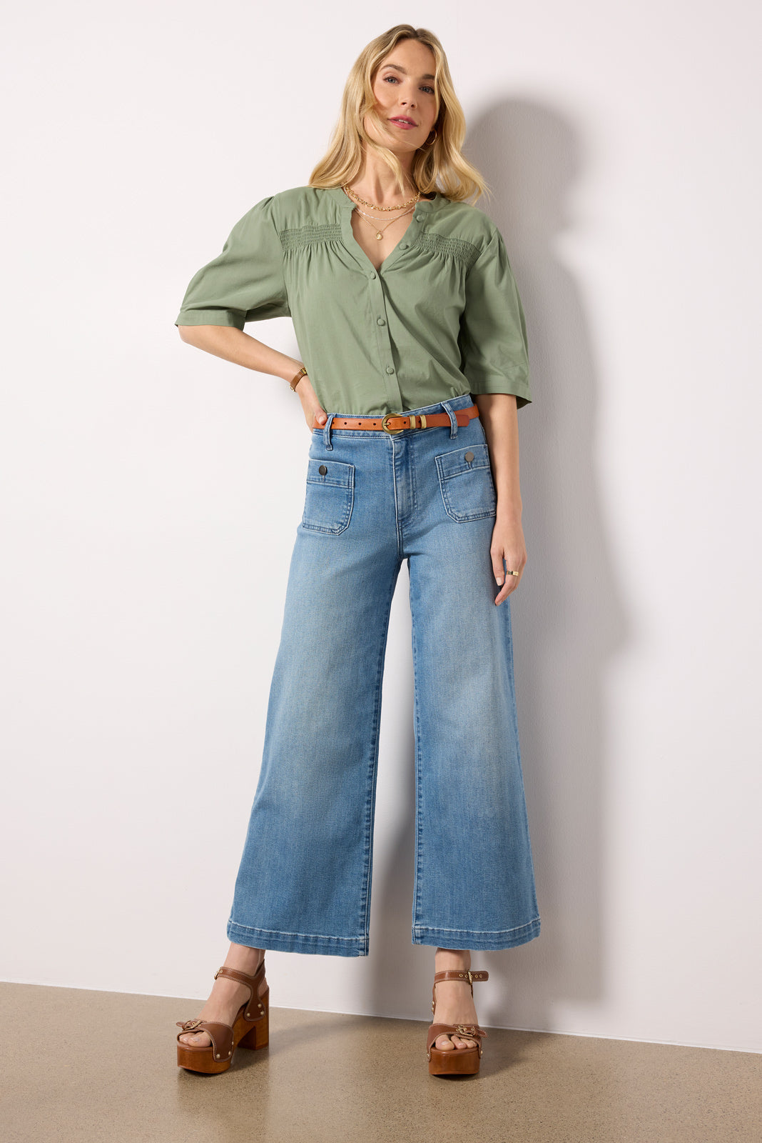 Women's Meg w Patch Pockets Jeans