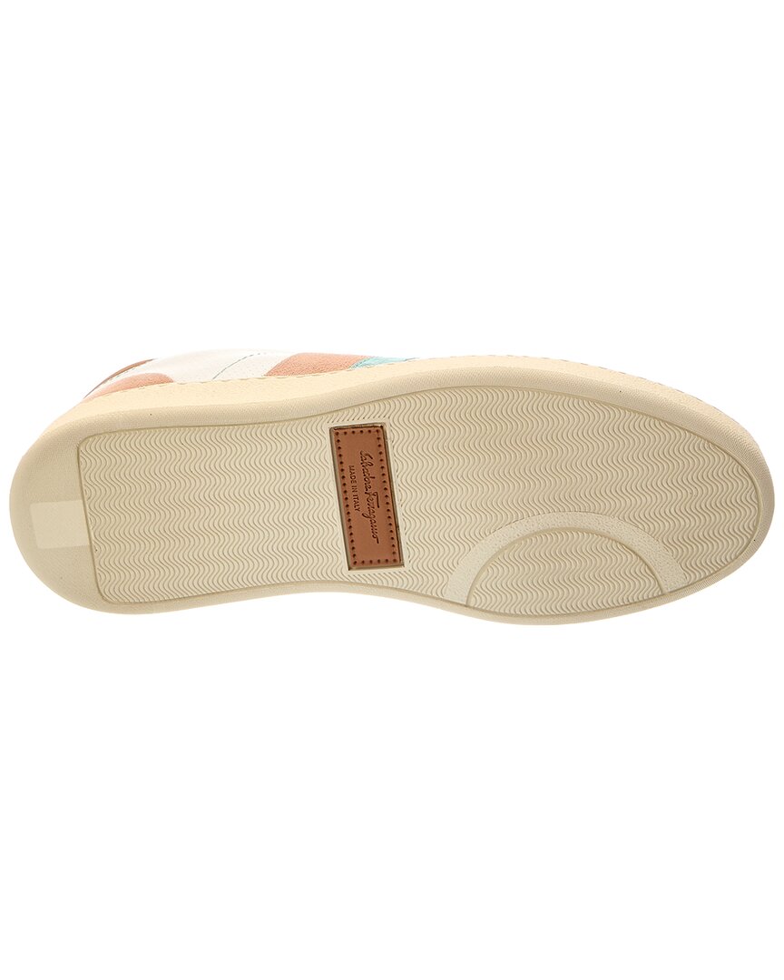 Ferragamo Garda Low Leather Sneaker