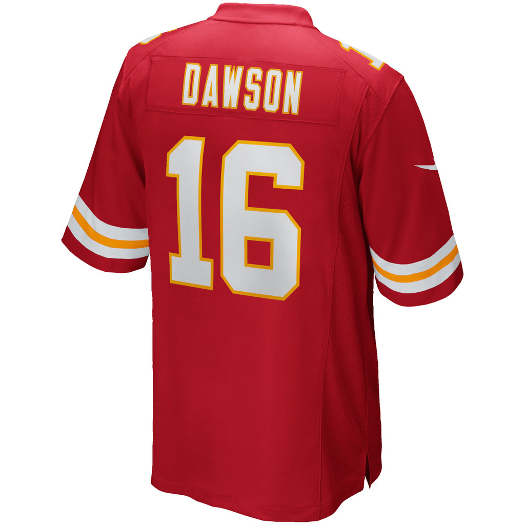 Kansas City Chiefs Len Dawson Red Game Retired Player Jersey