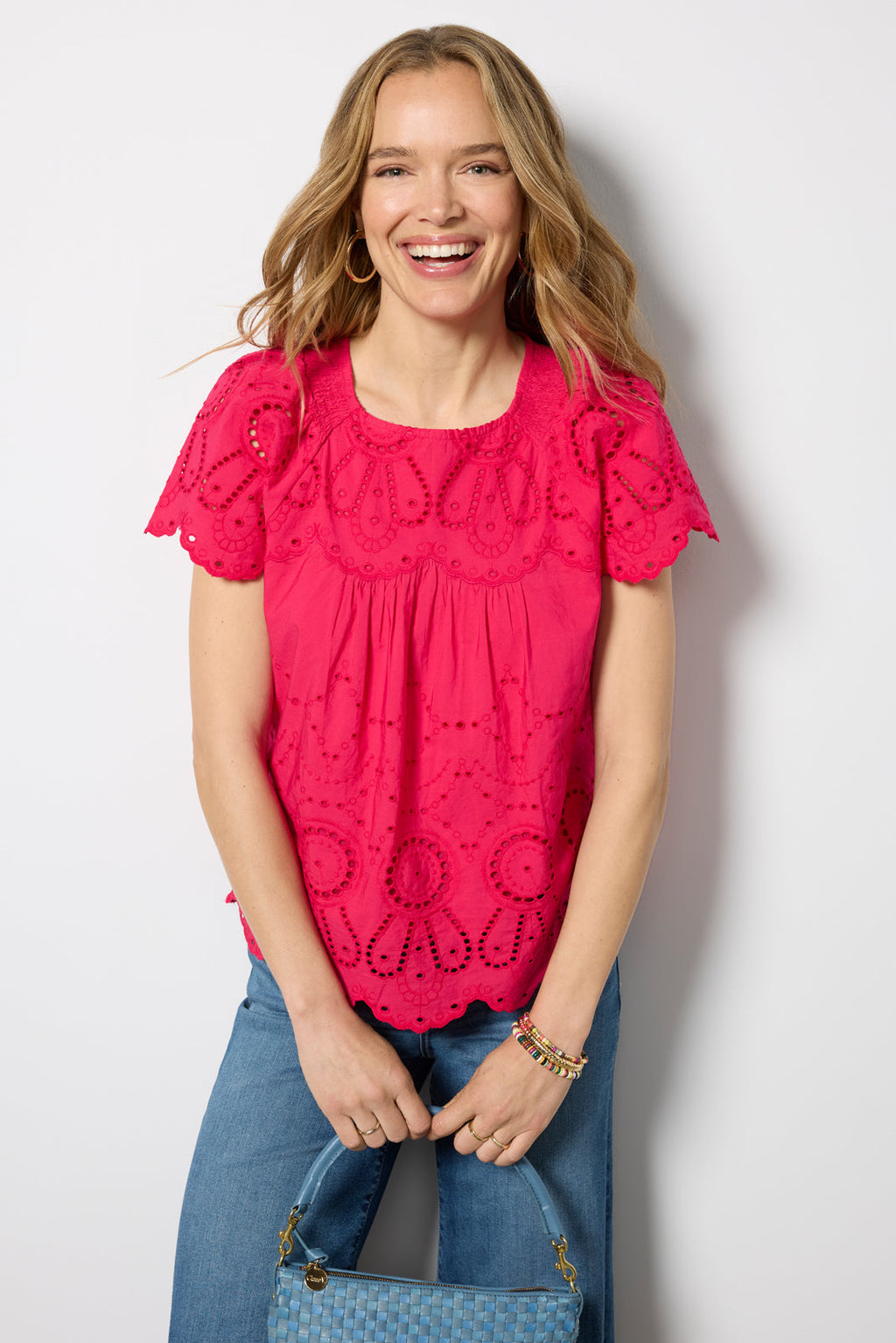 Women's Quincy Eyelet Blouse
