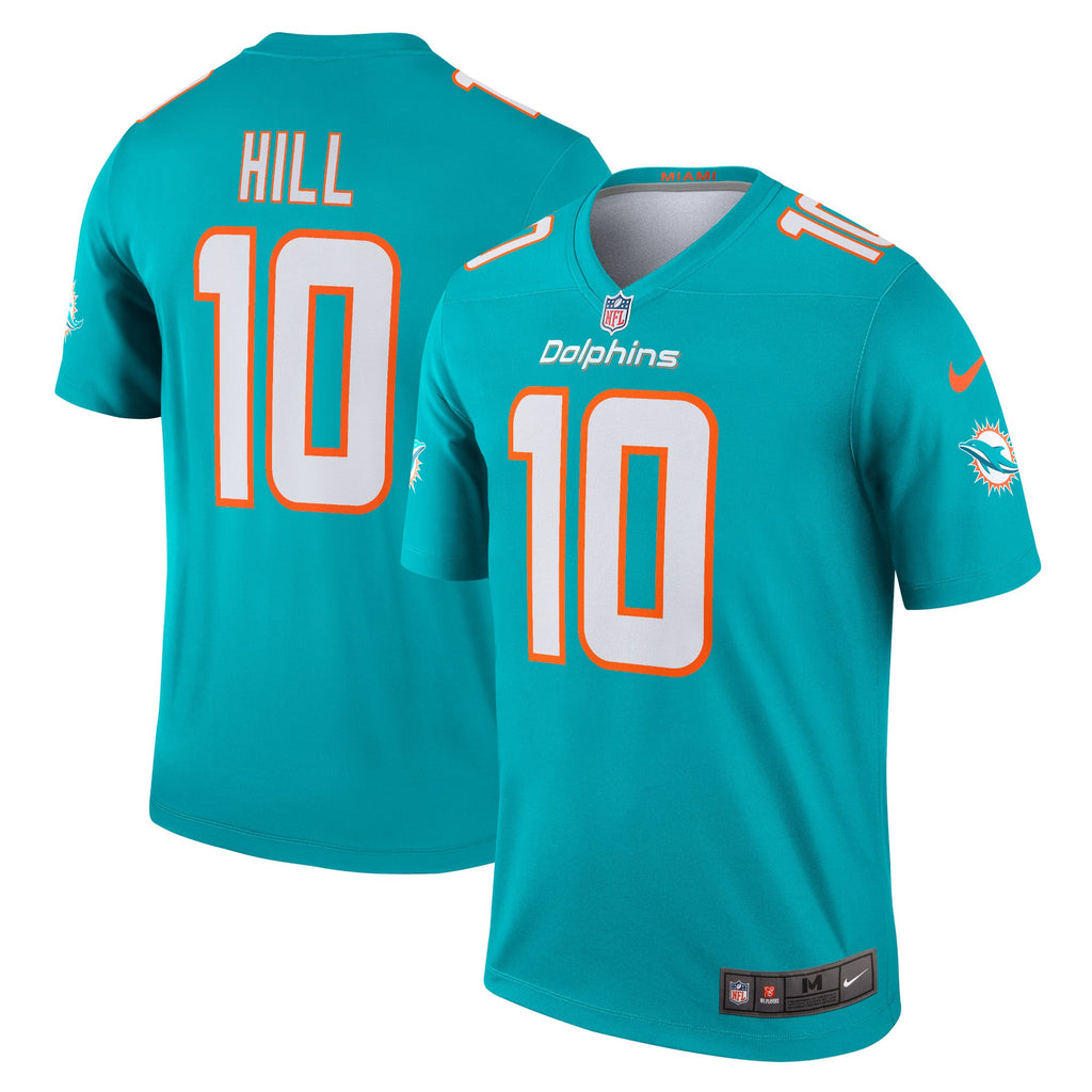 Miami Dolphins Tyreek Hill Aqua Legend Player Performance Top