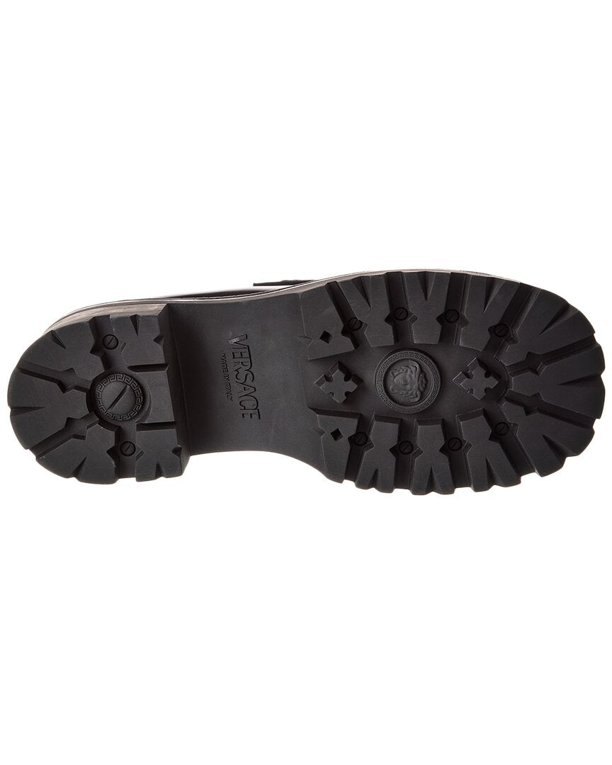 Versace Leather Loafer