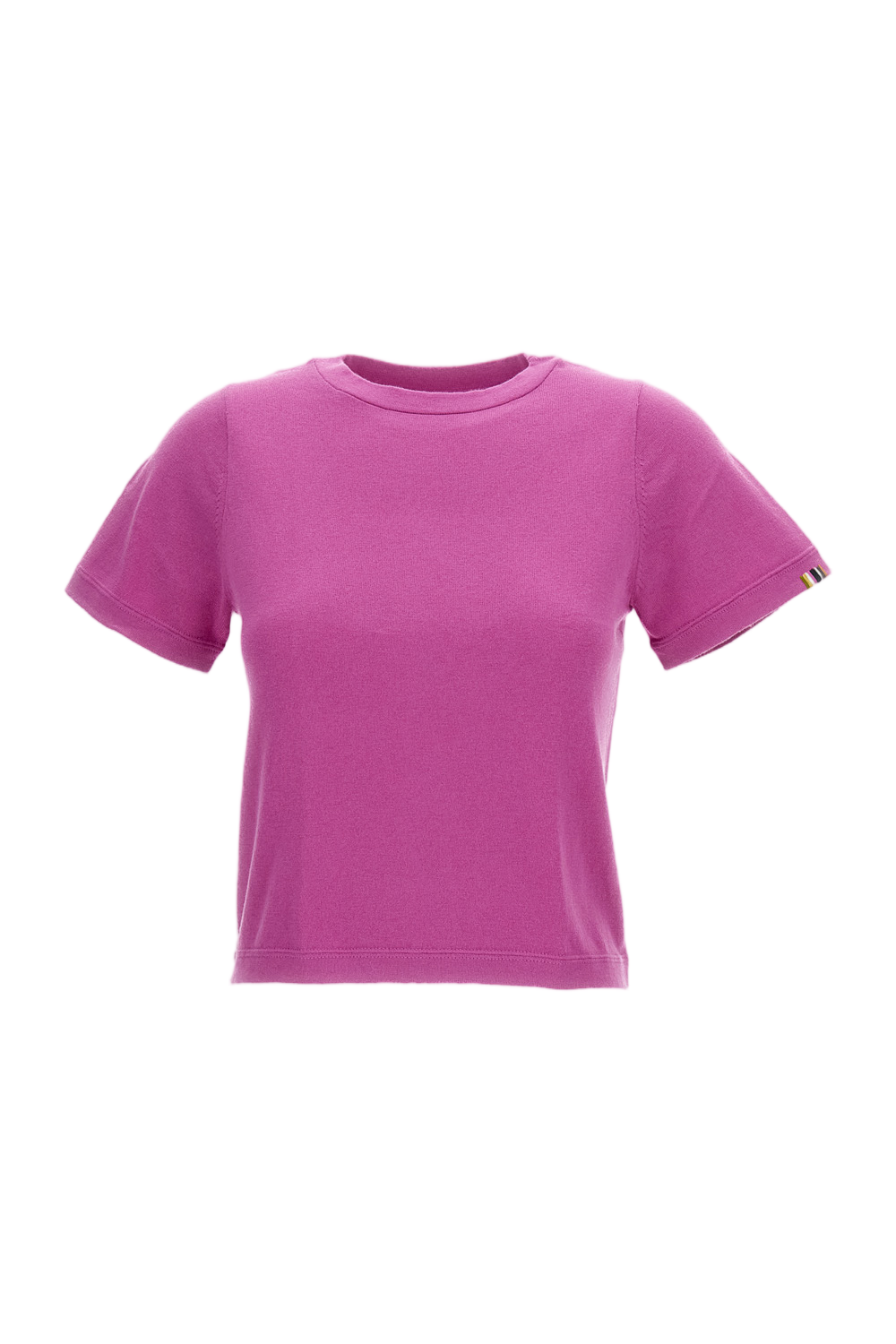 Oleander Pink N.267 Tina Cropped T-Shirt