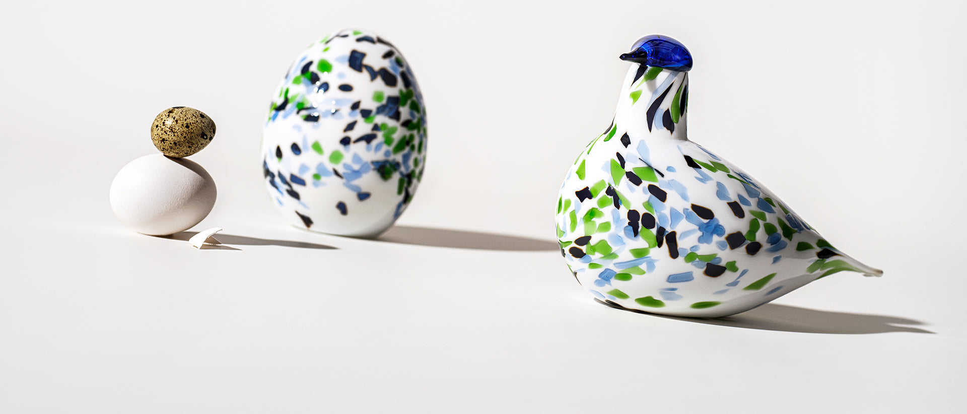 Birds by Toikka Alder Trush Blue Annual Egg 2024