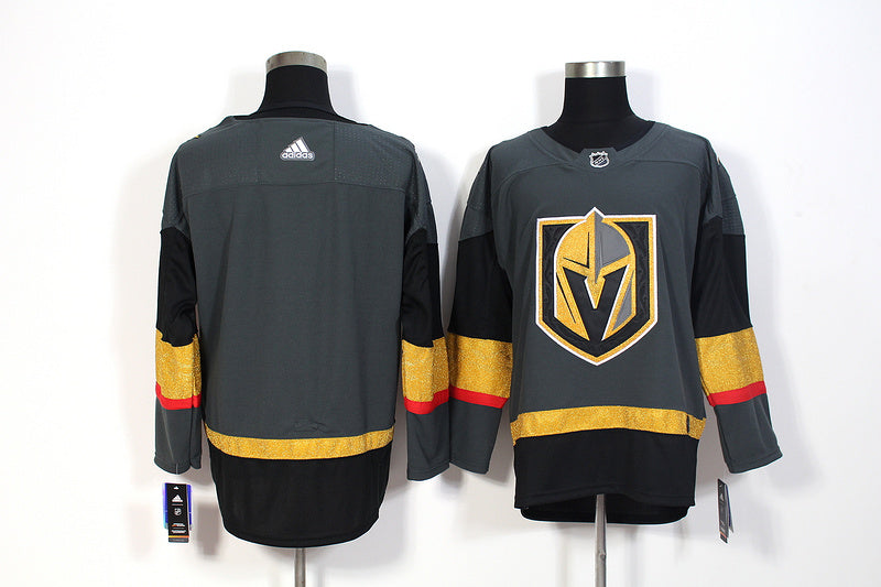 Men's Vegas Golden Knights Gray Alternate Authentic Blank jersey