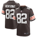 Cleveland Browns Ozzie Newsome Brown Game Retired Player Jersey