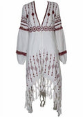 Women's Free We Roam Midi Dress In White