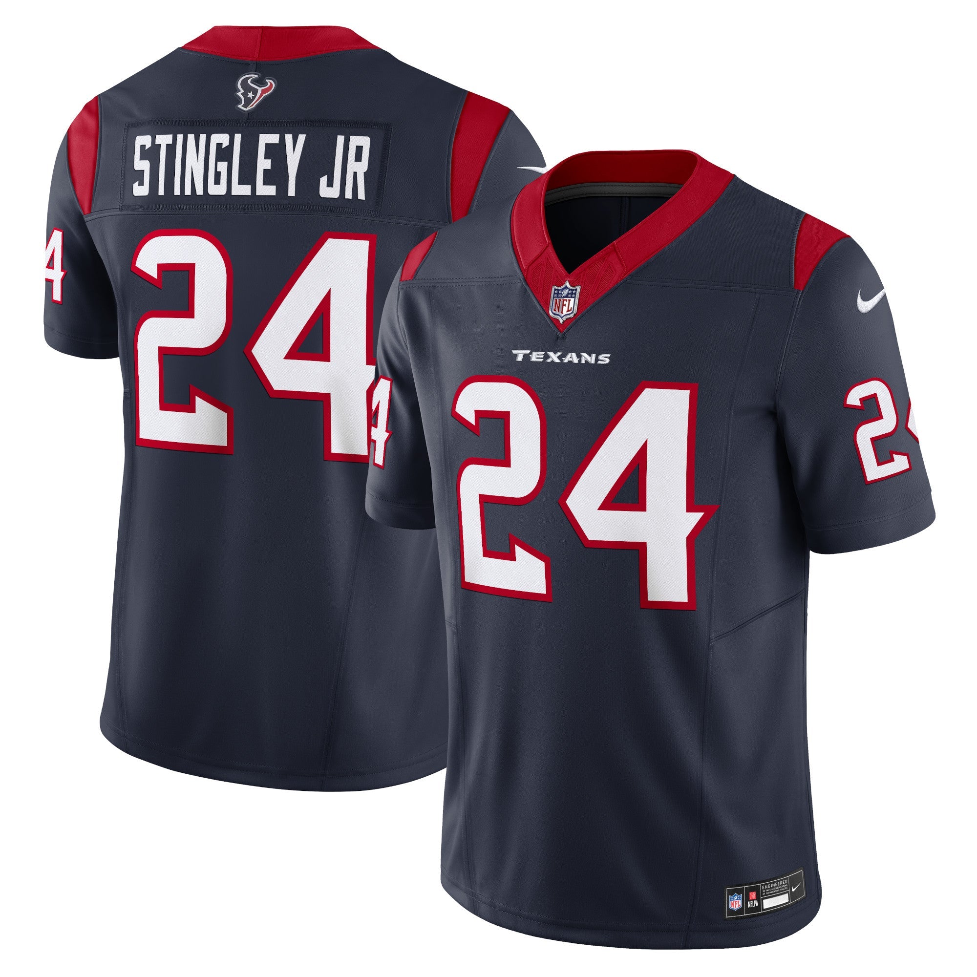 Houston Texans Derek Stingley Jr. Navy Vapor F.U.S.E. Limited Jersey