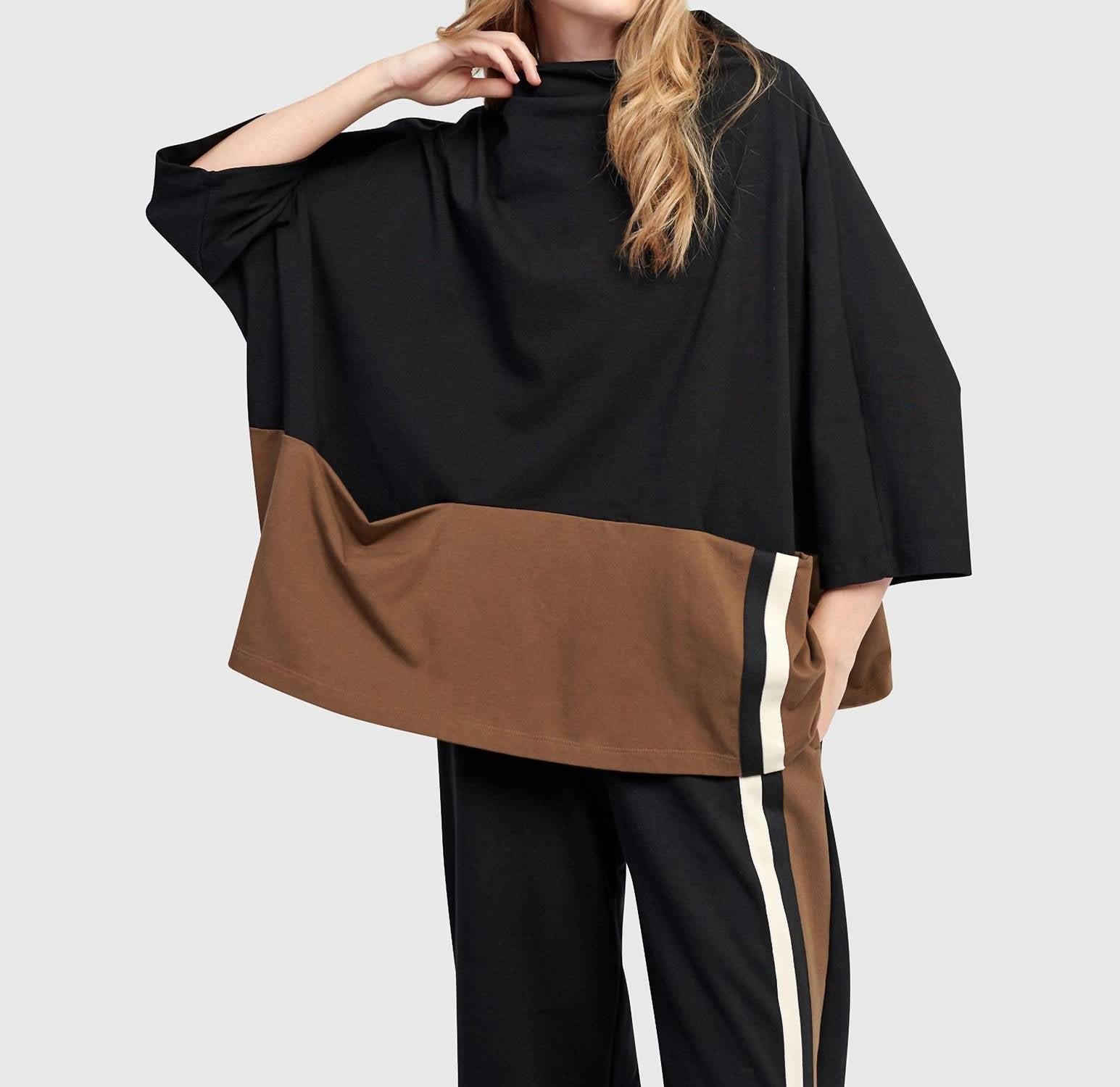 Urban Clubhouse Boxy Top In Mix