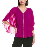 Joseph Ribkoff Sheer Blouse