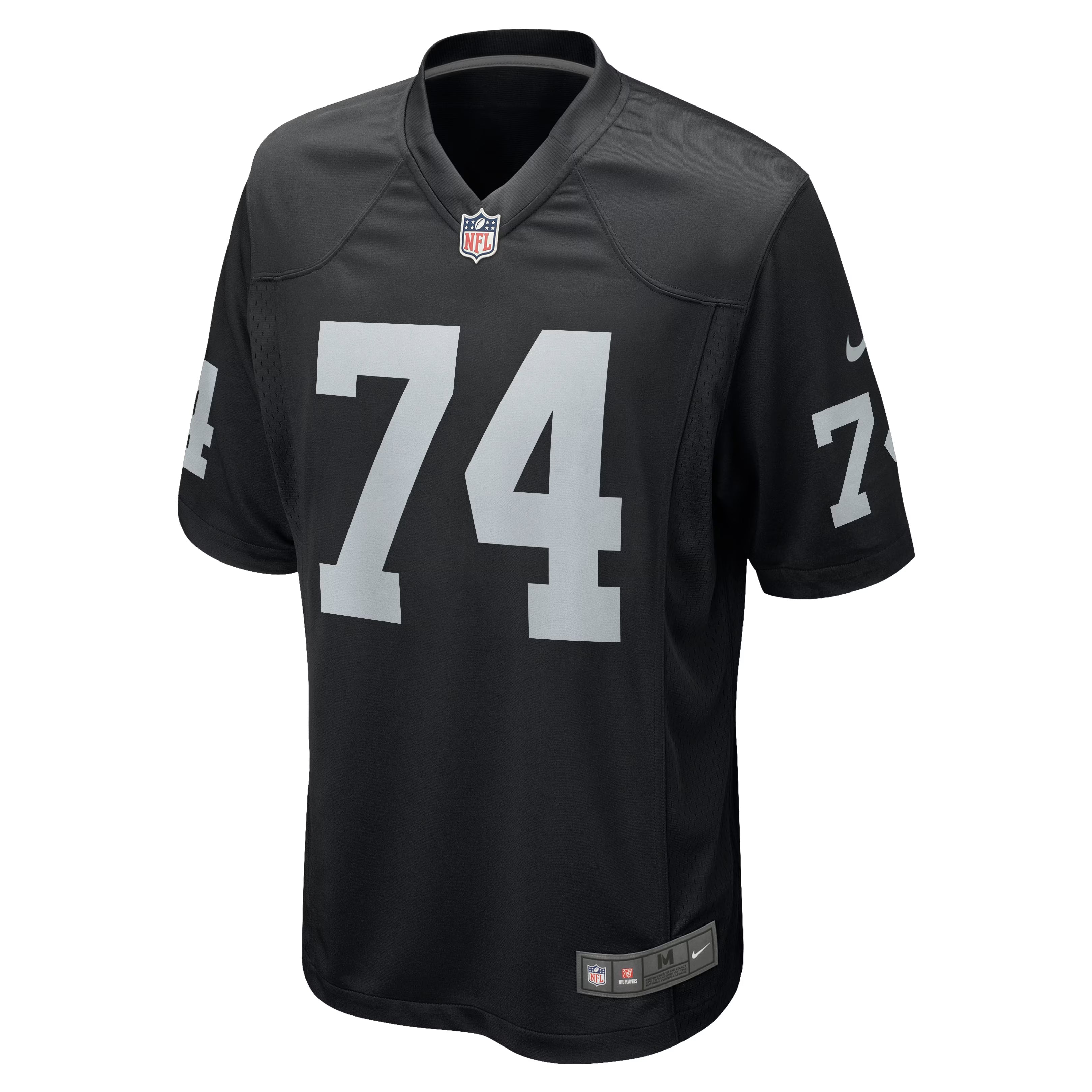 Las Vegas Raiders Kolton Miller Black Game Jersey
