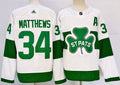 Men's Toronto Maple Leafs Auston Matthews #34 White jersey
