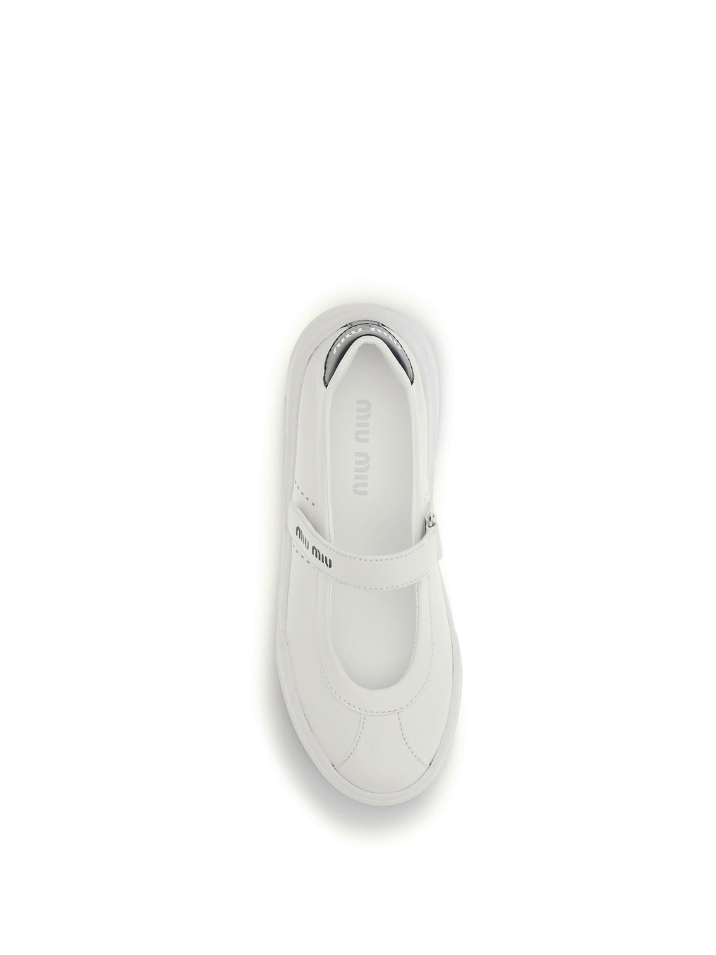 Miu Miu Women Leather Ballerinas Sneakers