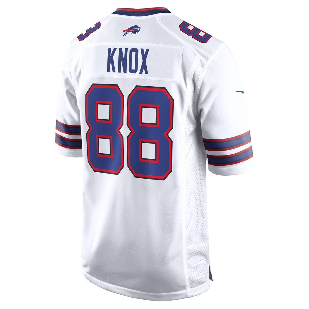 Buffalo Bills Dawson Knox White Away Game Player Jersey