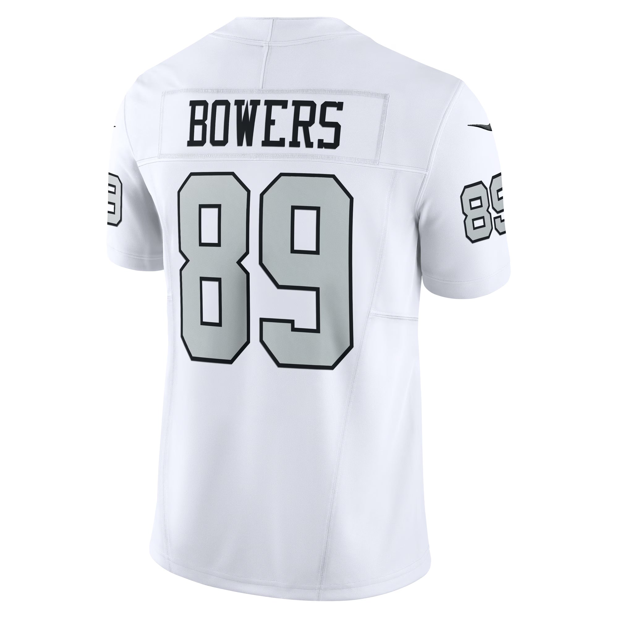 Las Vegas Raiders Brock Bowers White Alternate Vapor F.U.S.E. Limited Jersey