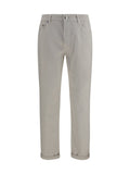 Brunello Cucinelli Men Jeans With Turn-Up Hem