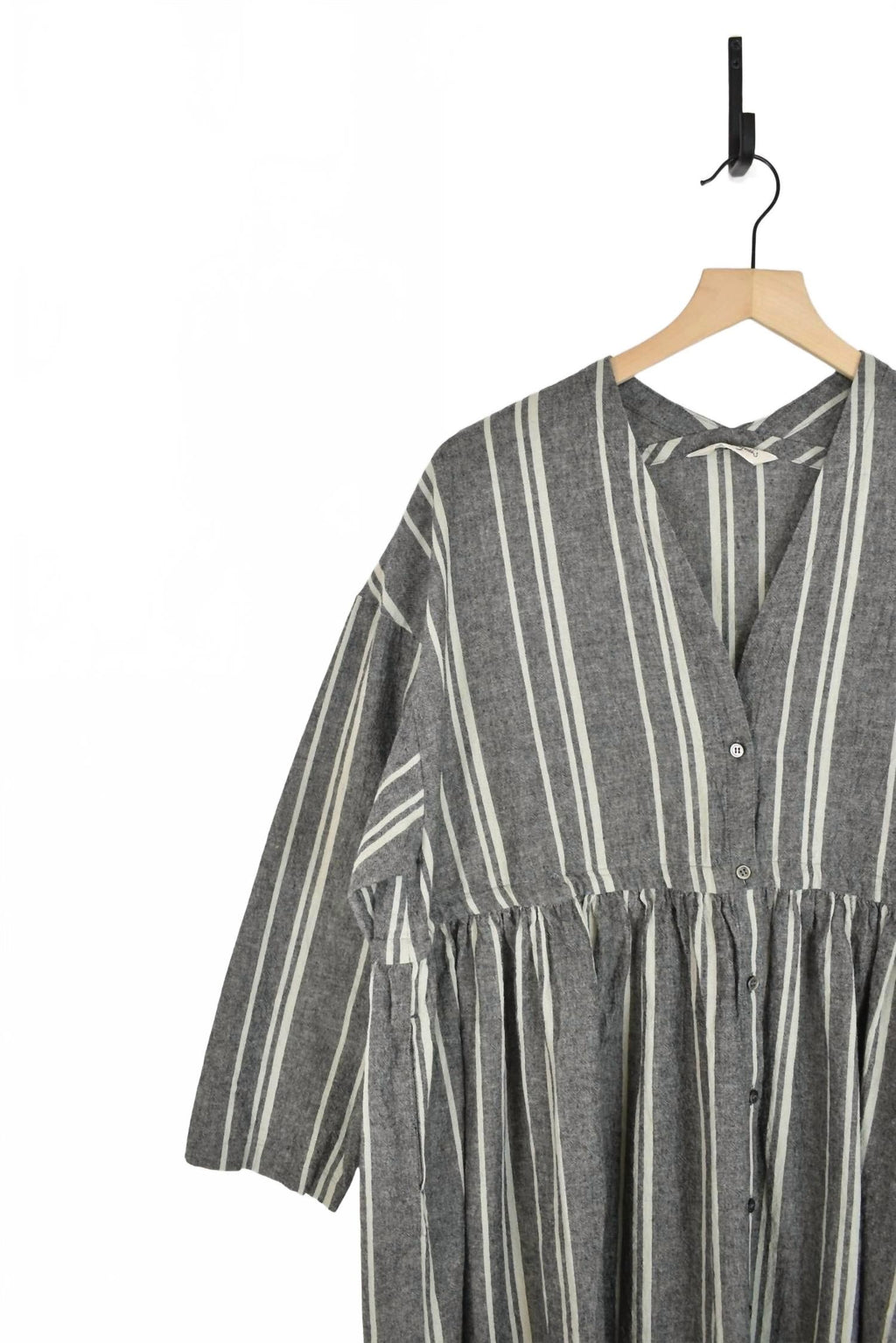Women's Random Stripe Dress In Gray