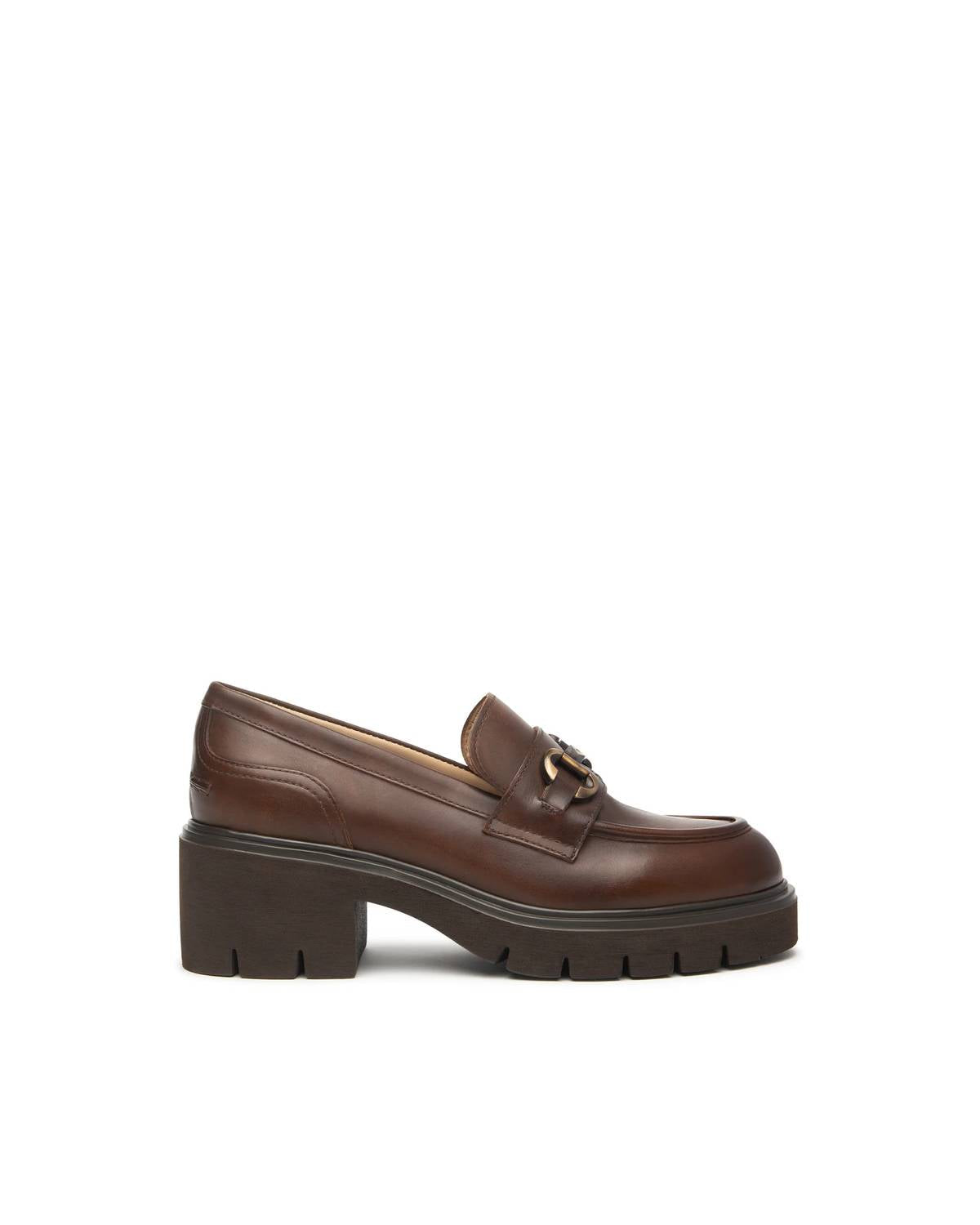 Women's Delgado Marrone Platform Loafer In Brown