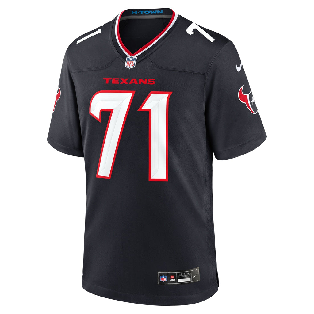 Houston Texans Tytus Howard Navy Team Game Jersey