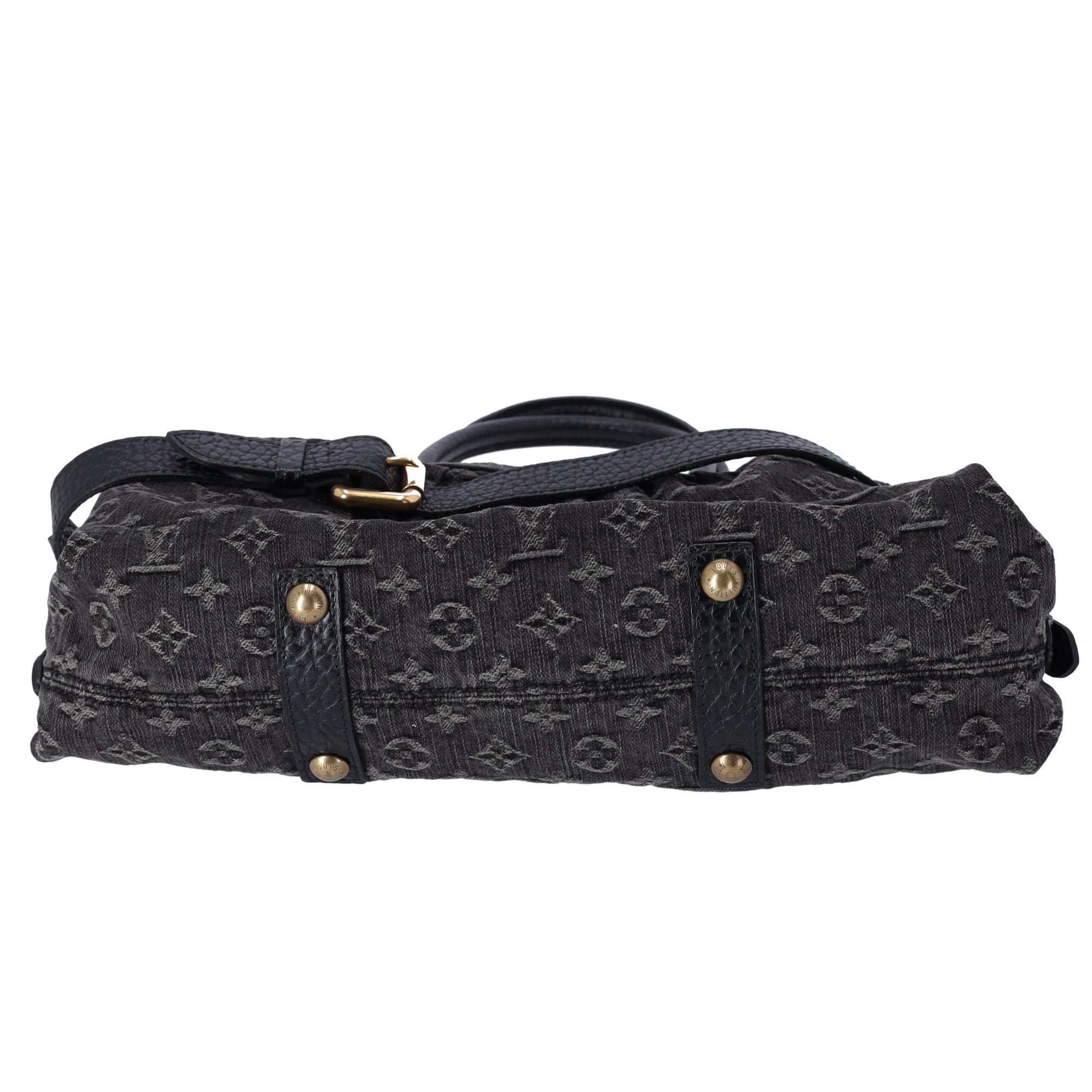 Louis Vuitton Neo Cabby MM Monogram Denim Tote Shoulder Bag M95351