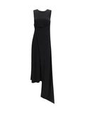 Ami Paris Women Long Jersey Dress