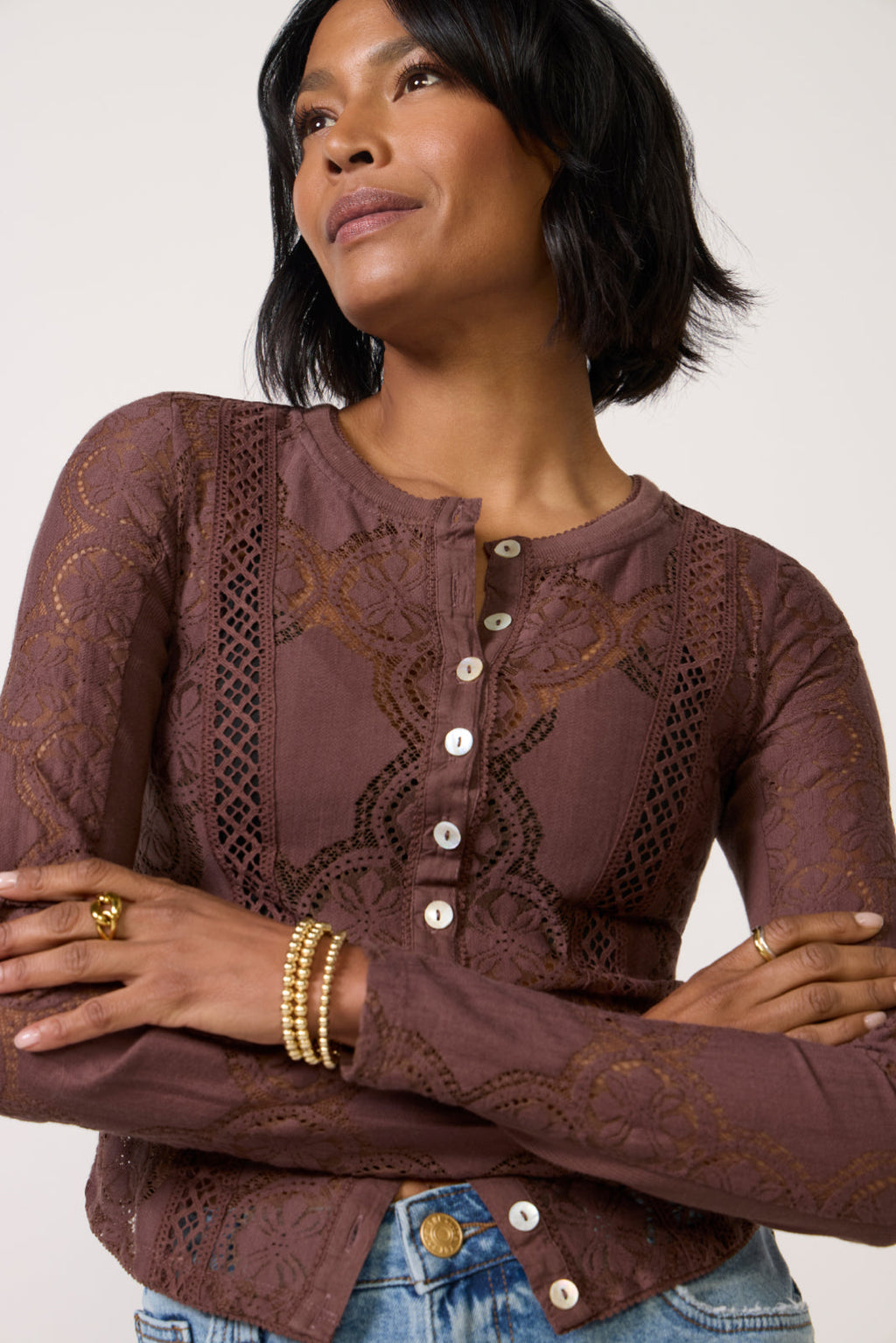 Women's Jae Knit Long Sleeve Top