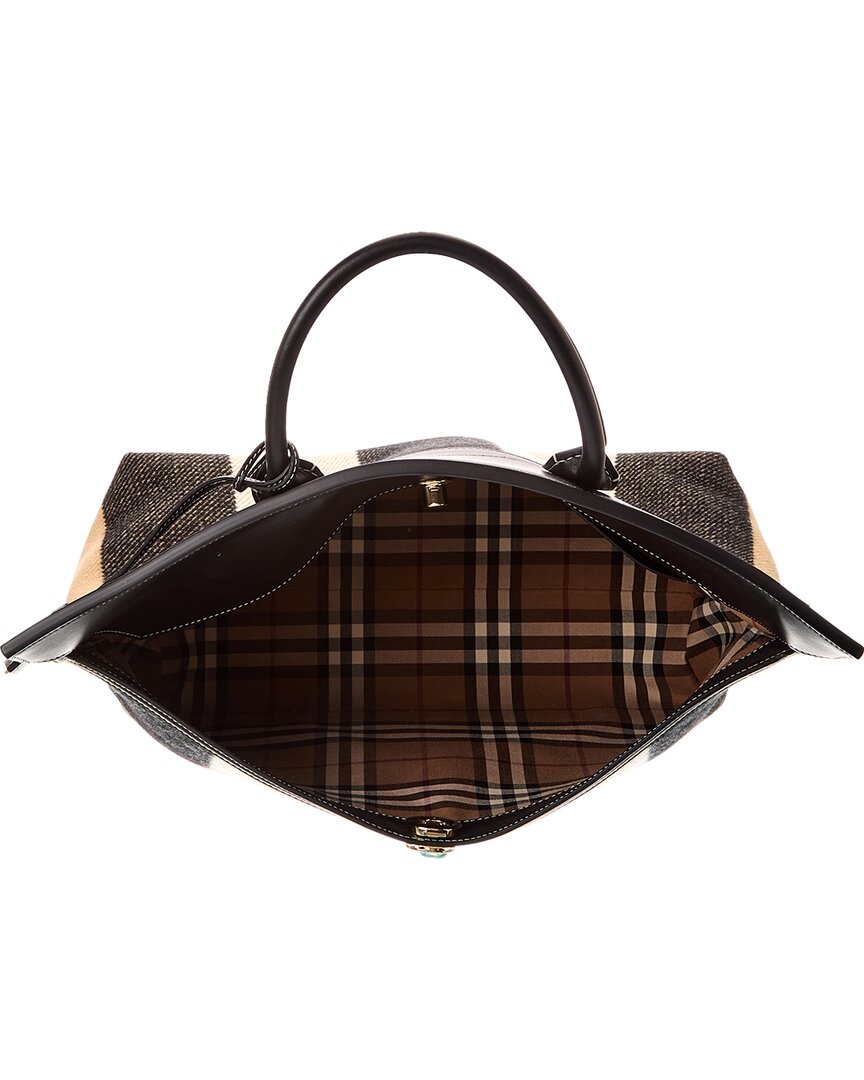 Burberry Society Vintage Check Tote (Authentic Pre-Loved)