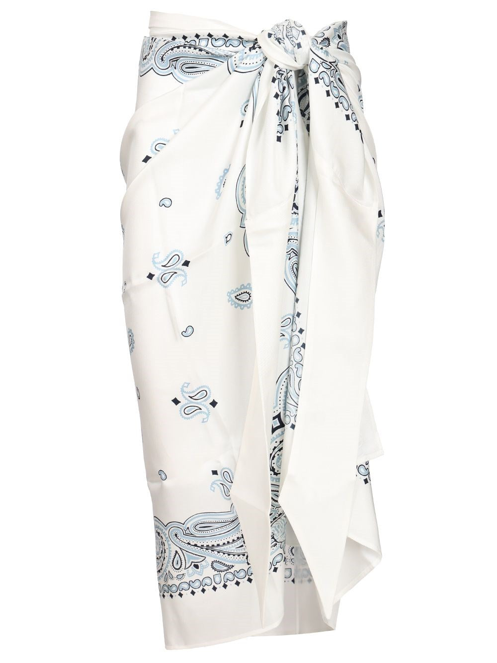 Ferragamo Women Arabesque Print Silk Sarong