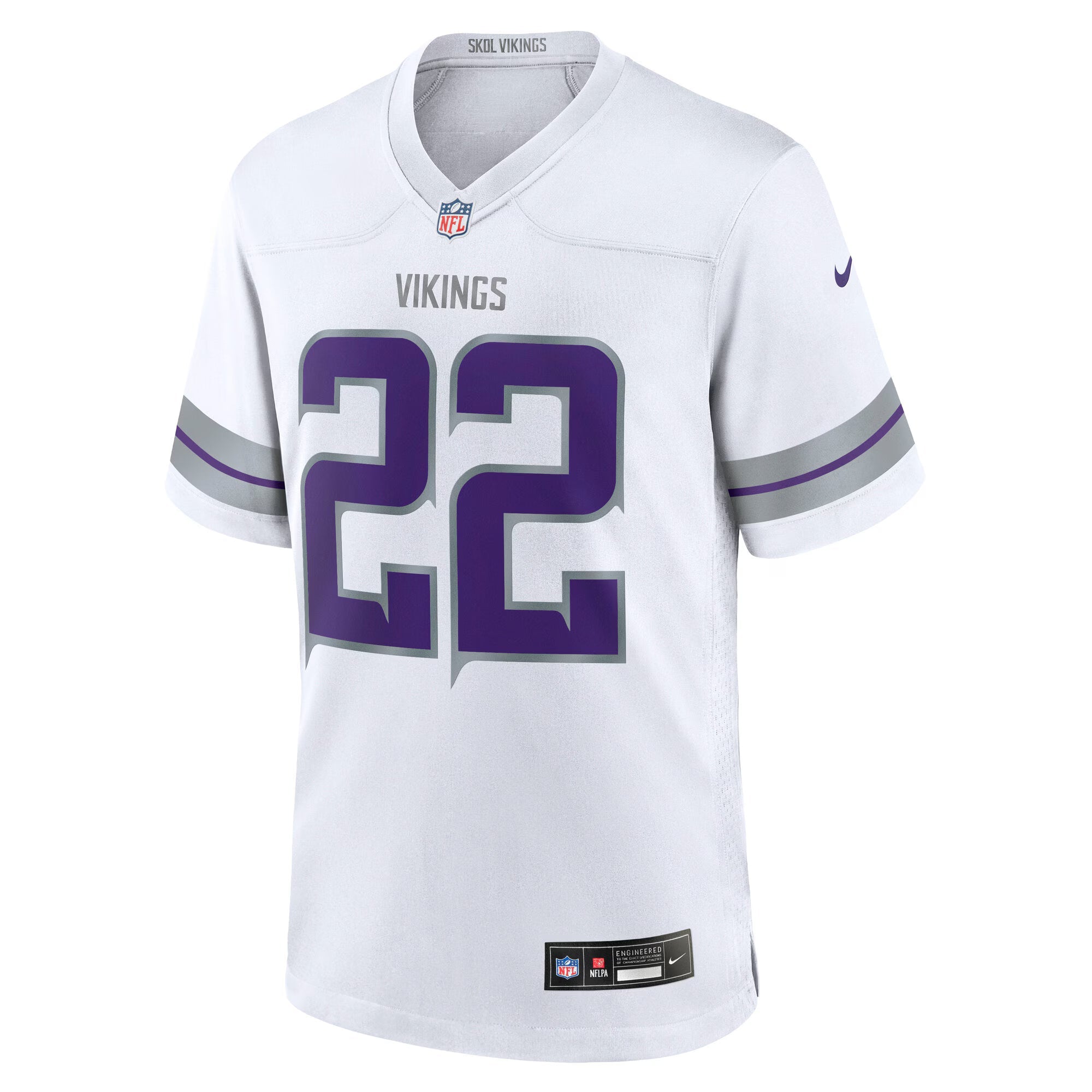 Minnesota Vikings Harrison Smith White Alternate Game Jersey