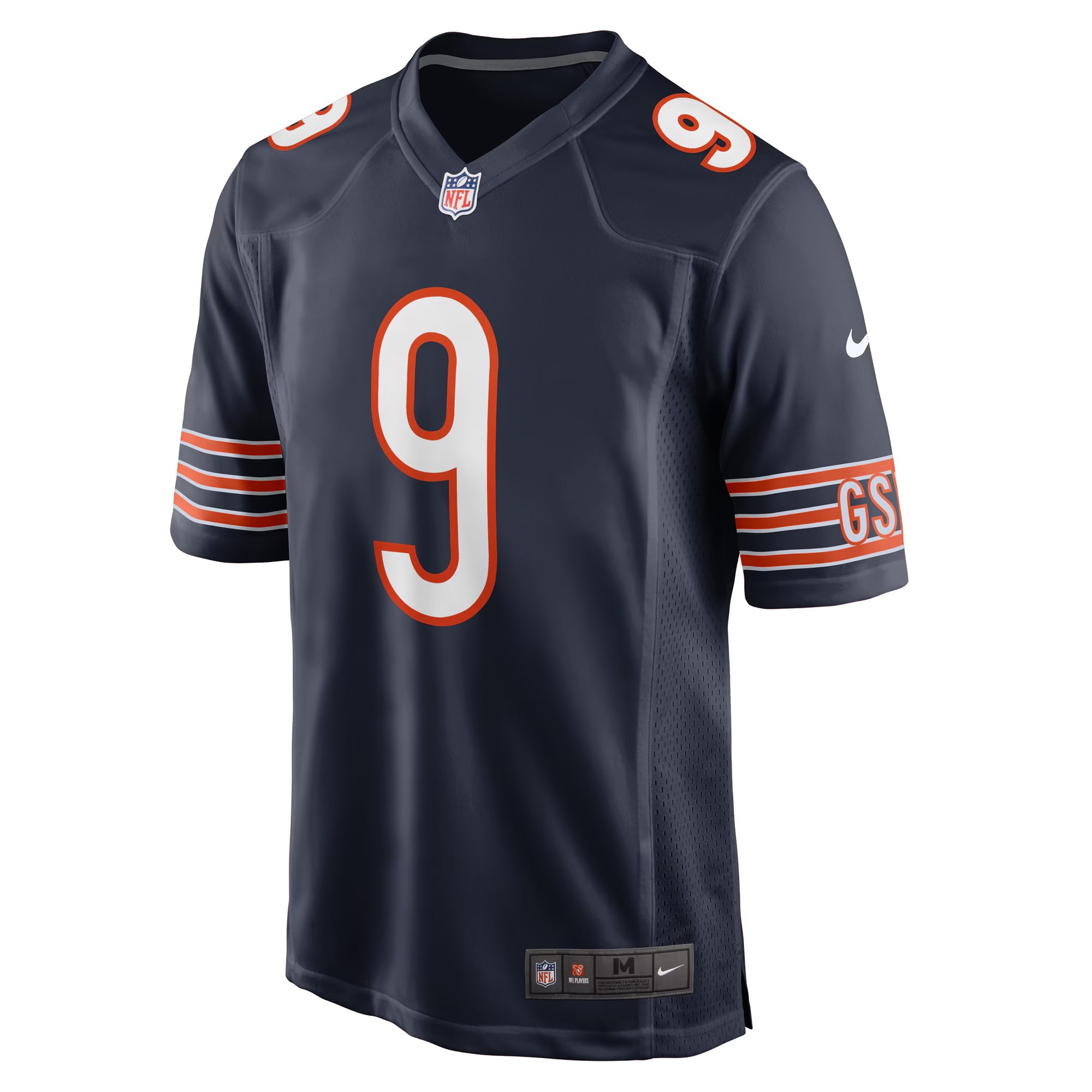 Chicago Bears Jaquan Brisker Navy Game Player Jersey